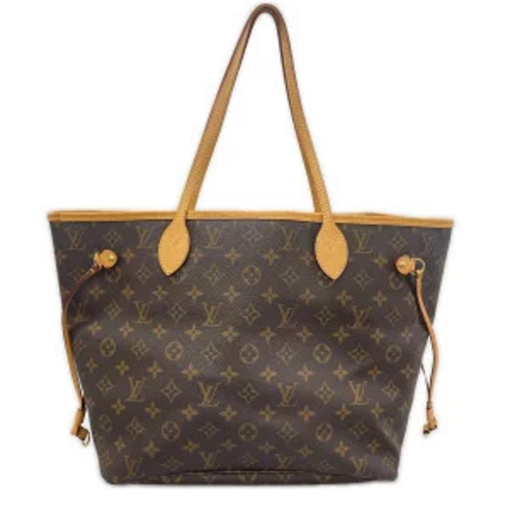 Louis Vuitton Neverfull Tote Bag Monogram Canvas Brown
